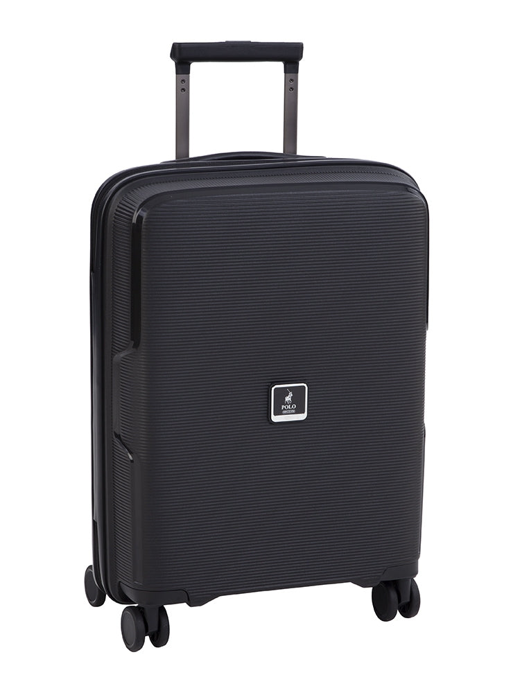 Polo Eco Horizon 4 Wheel Carry On Trolley | Black