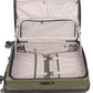 Cellini Ipak Medium 4 Wheel Trolley Case | Army Green