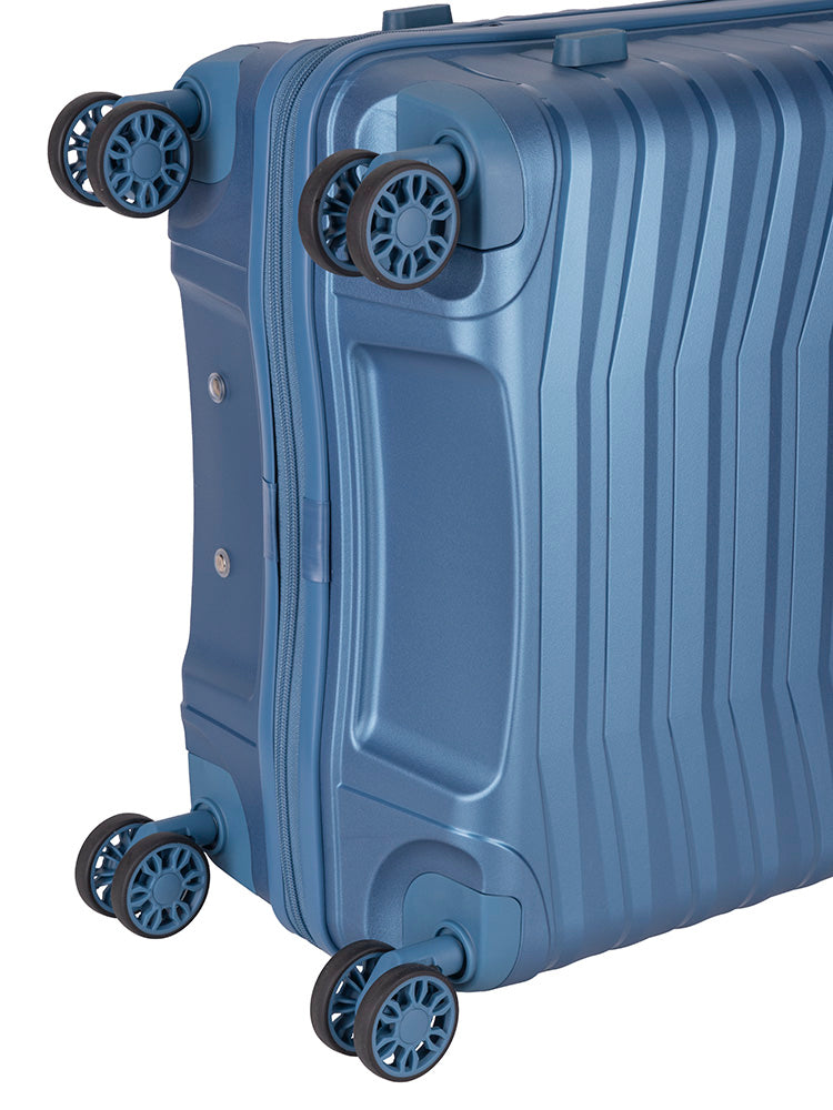 Cellini Aerotech Medium 4 Wheel Trolley Case | Blue