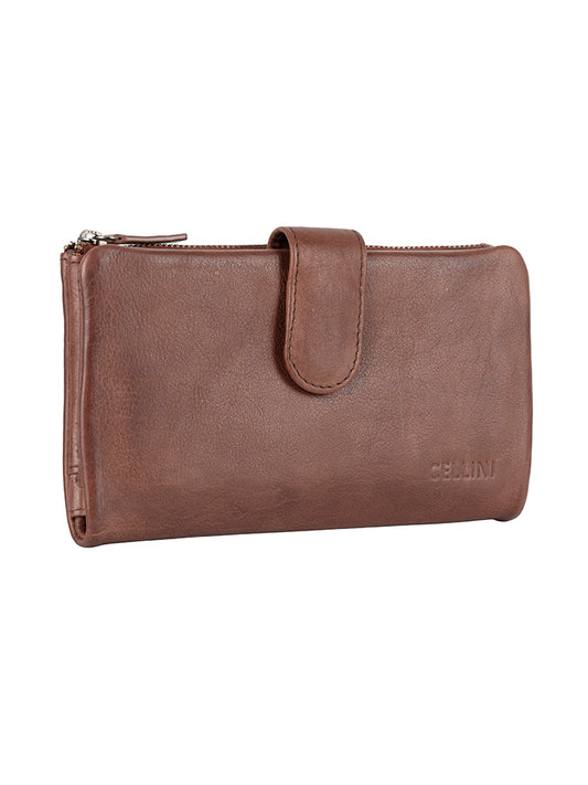Cellini Diva Premea Tab Purse | Brown