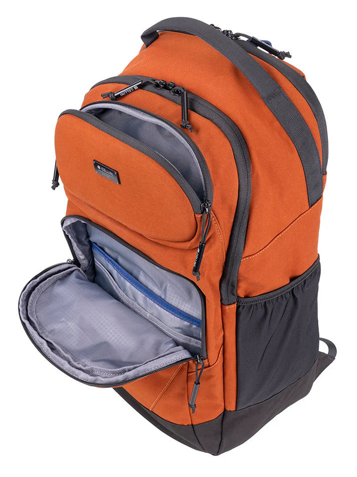 Cellini Explorer Pro Large Business Backpack with Shockproof Pocket | Rust