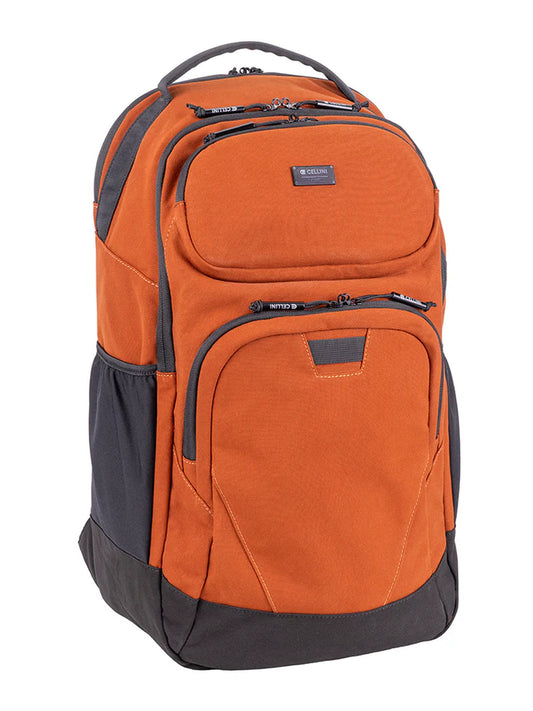 Cellini Explorer Pro Large Business Backpack with Shockproof Pocket | Rust