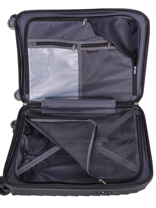 Cellini Grande 4-Wheel Carry-On Trolley Case | Black