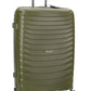 Cellini Grande Xtra Large 4 Wheel Trolley Case | Army Green