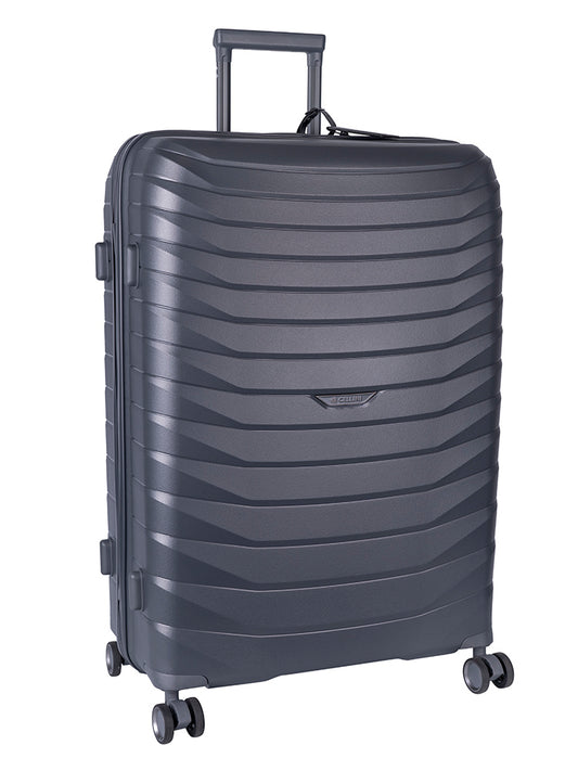 Cellini Grande Large 4 Wheel Trolley Case | Grey