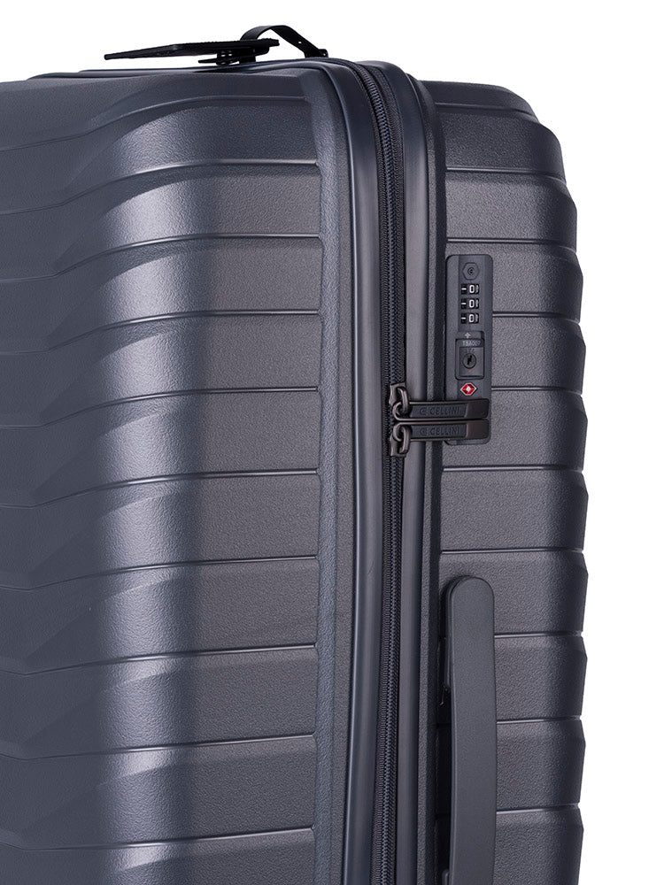 Cellini Grande Xtra Large 4 Wheel Trolley Case | Grey