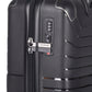 Cellini Guardlite 4 Wheel Carry On Trolley | Black