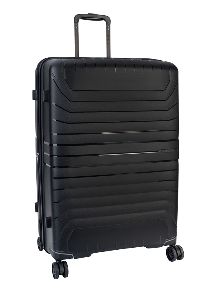 Cellini Guardlite Large 4 Wheel Trolley Case | Black