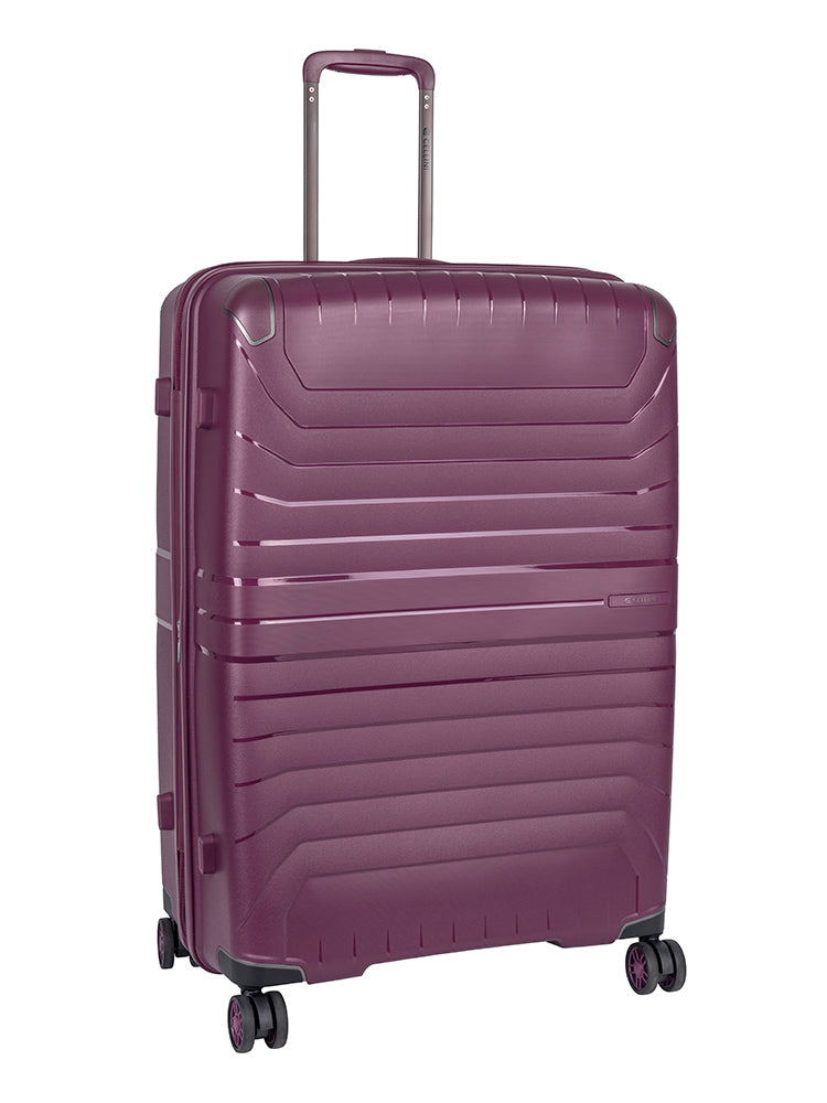 Cellini Guardlite Large 4 Wheel Trolley Case | Mauve