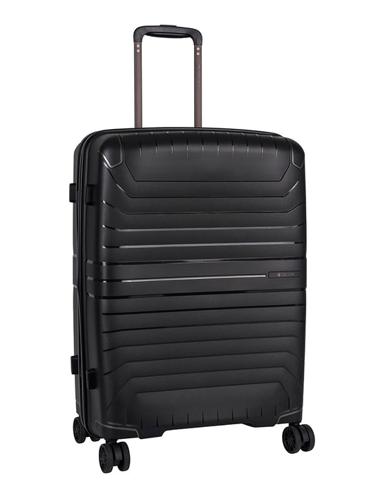 Cellini Guardlite Medium 4 Wheel Trolley Case | Black