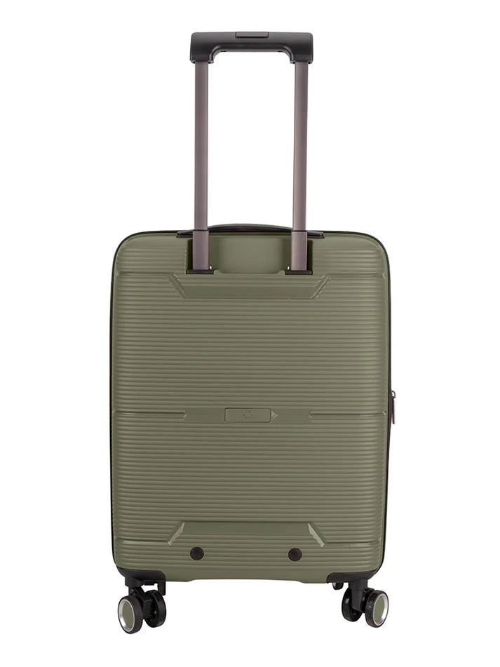 Cellini Ipak 4 Wheel Carry On Trolley Case | Green