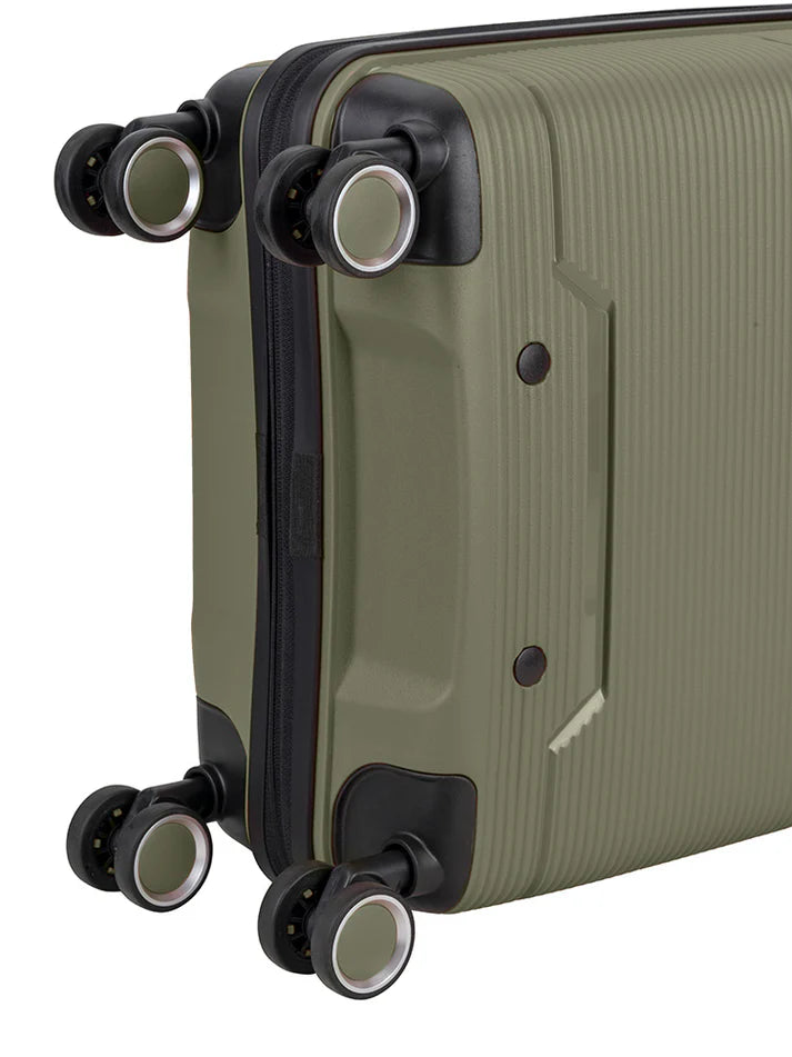 Cellini Ipak 4 Wheel Carry On Trolley Case | Green