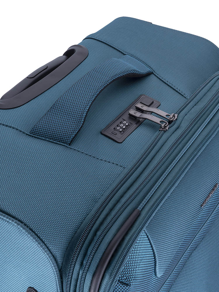 Voyager Istria Large 4 Wheel Trolley Case | Teal