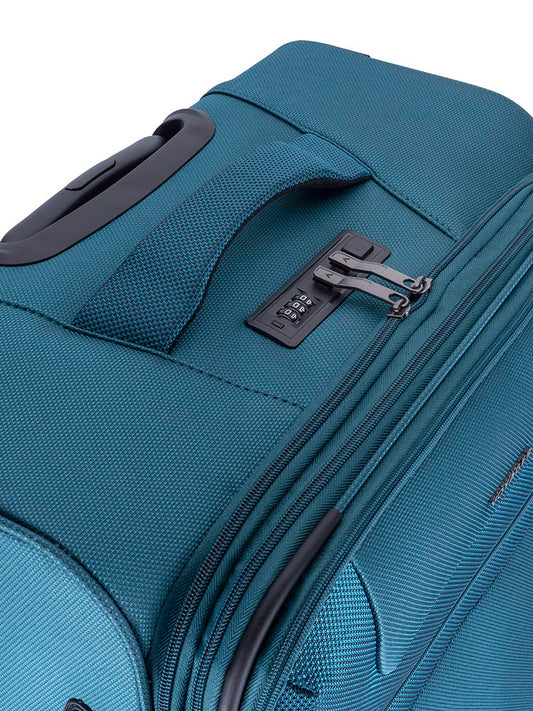 Voyager Istria Large 4 Wheel Trolley Case | Teal