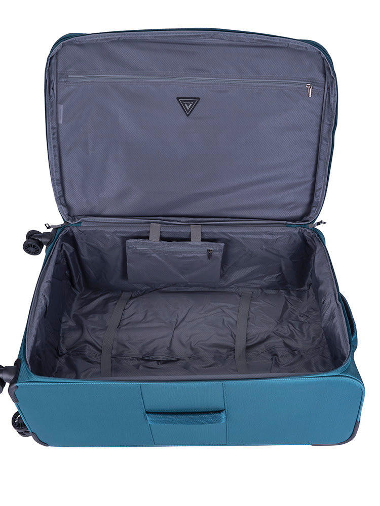 Voyager Istria Large 4 Wheel Trolley Case | Teal