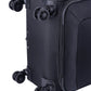 Voyager Istria Medium 4 Wheel Trolley Case | Black