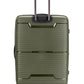 Cellini Ipak Large 4 Wheel Trolley Case | Green