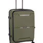 Cellini Ipak Medium 4 Wheel Trolley Case | Army Green