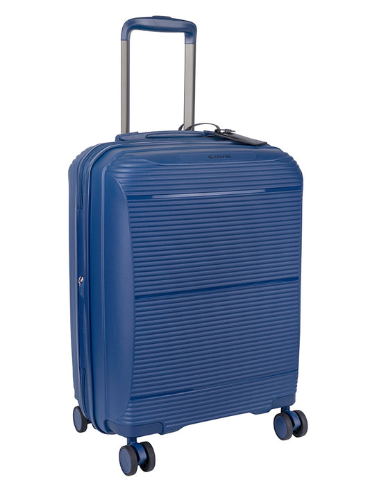 Cellini Qwest 4 Wheel Carry On Trolley | Blue