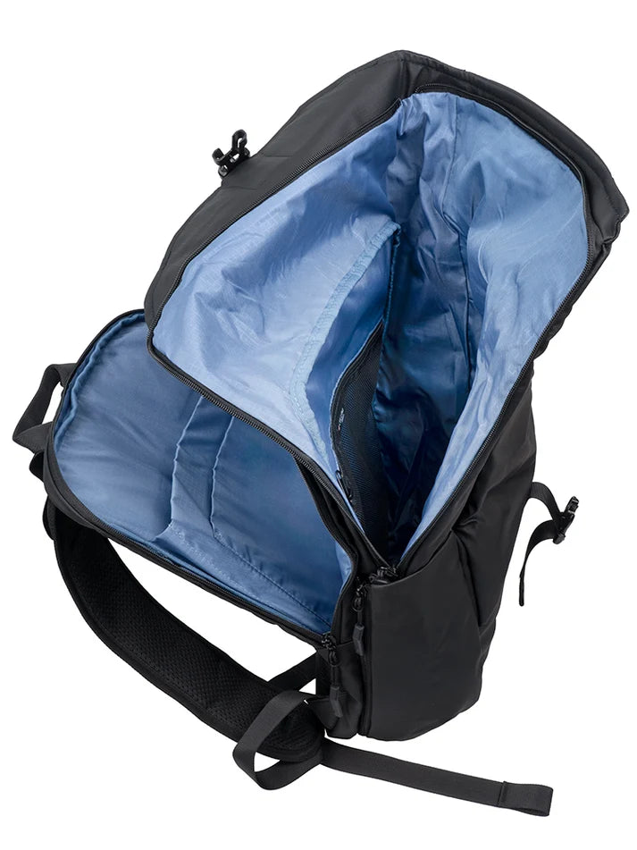 Cellini Sidekick Water Resistant Fold-over Backpack | Black