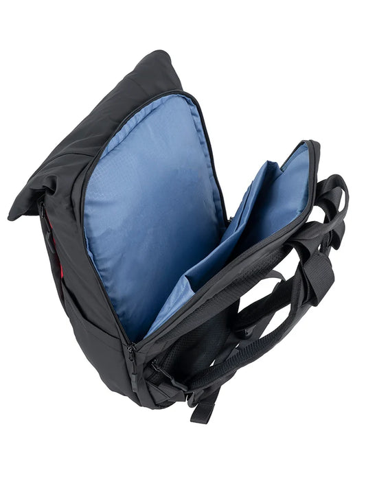 Cellini Sidekick Water Resistant Fold-over Backpack | Black
