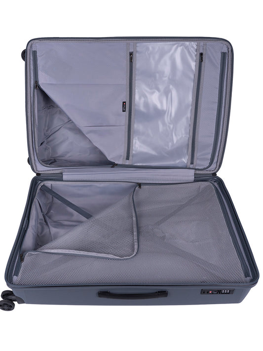 Cellini Starlite Large 4 Wheel Trolley Case | Grey