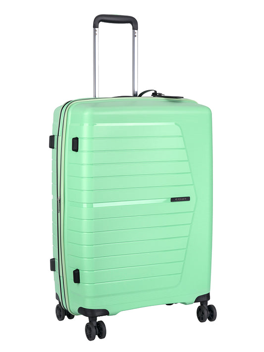 Cellini Starlite Medium 4 Wheel Trolley Case | Light Green