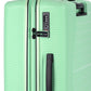 Cellini Starlite Medium 4 Wheel Trolley Case | Light Green