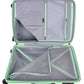 Cellini Starlite Medium 4 Wheel Trolley Case | Light Green