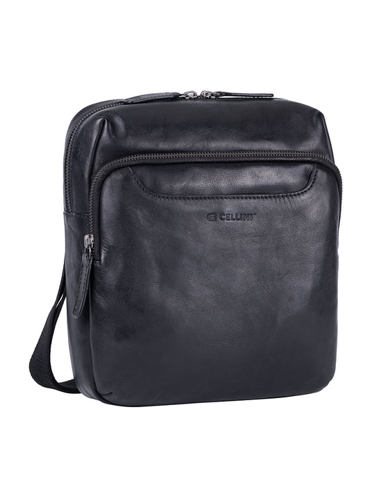 Cellini Woodbridge Large Tablet Crossbody | Black