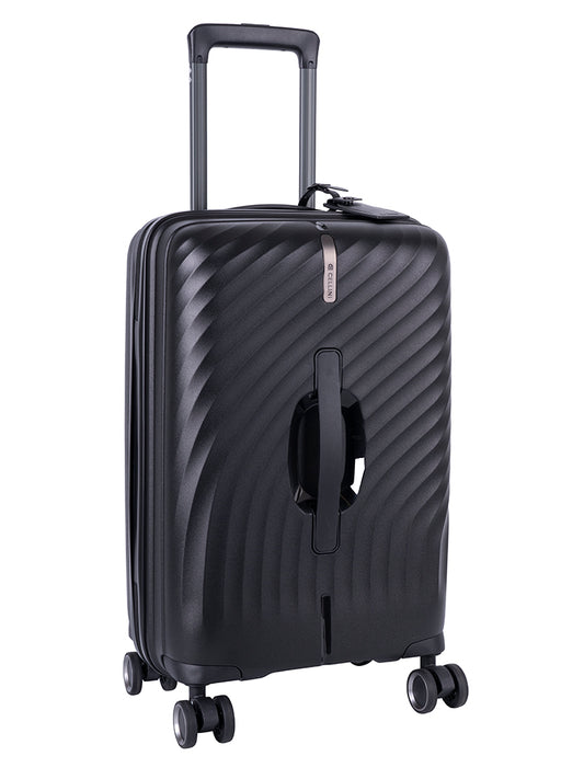 Cellini Xpedition 4 Wheel Carry On Trunk | Black