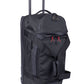 Cellini Xplorer Medium Double Decker Trolley Duffel with Oversized Fastline All Terrain Wheels | Black