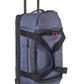 Cellini Xplorer Medium Double Decker Trolley Duffel with Oversized Fastline All Terrain Wheels | Blue