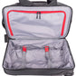 Cellini Xplorer Small Double Decker Trolley Duffel with Oversized Fastline All Terrain Wheels | Black