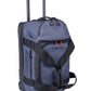 Cellini Xplorer Small Double Decker Trolley Duffel with Oversized Fastline All Terrain Wheels | Blue