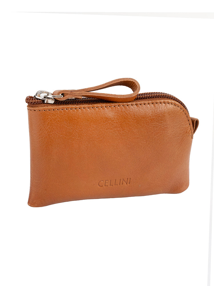 Cellini Diva Key Pouch | Cognac