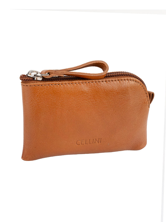 Cellini Diva Key Pouch | Cognac