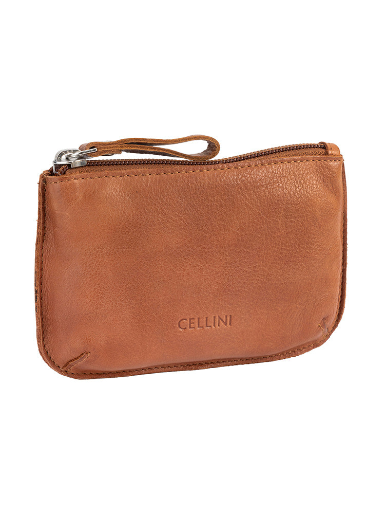 Cellini Diva Medium Pouch | Cognac
