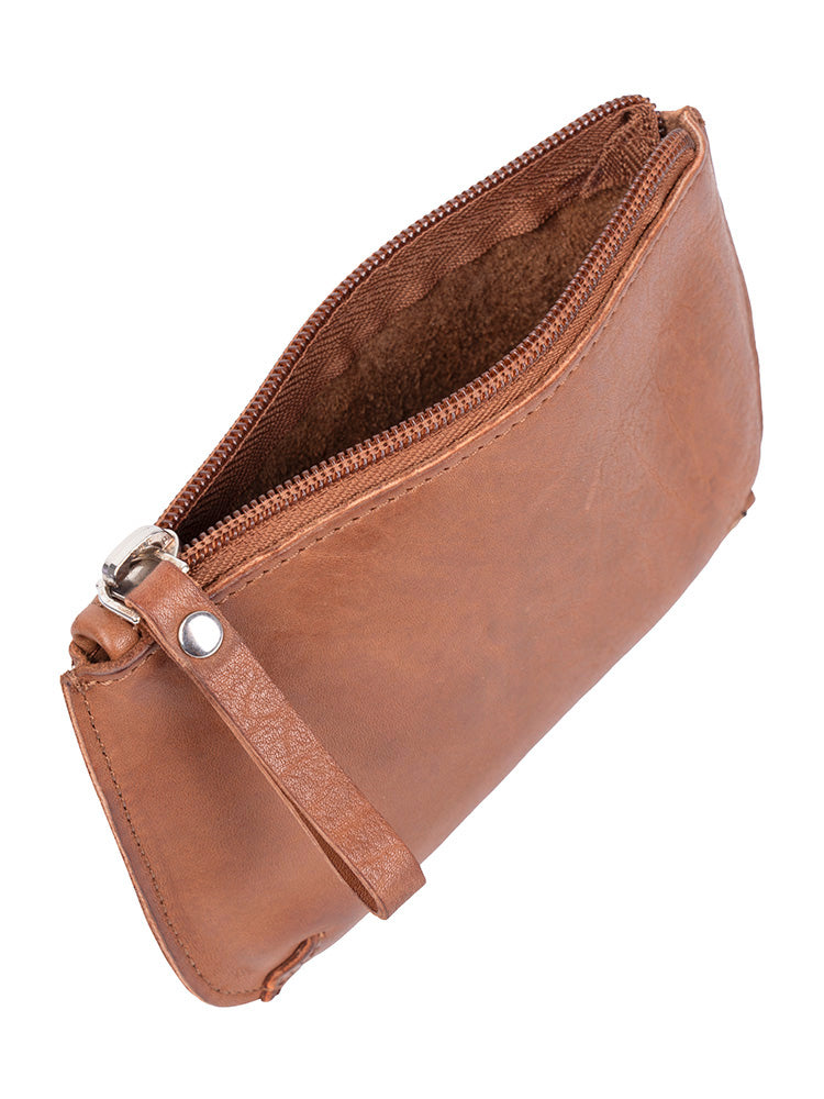 Cellini Diva Medium Pouch | Cognac