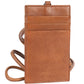 Cellini Diva Neck Sling Card Holder | Brown