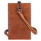 Cellini Diva Neck Sling Card Holder | Brown
