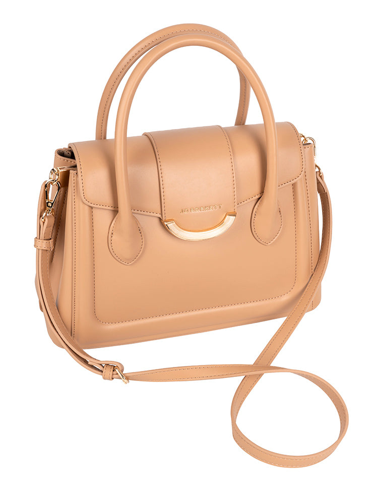 Jo Borkett Collete Shopper Bag | Biscuit