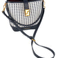 Jo Borkett Jacquard Bucket Bag | Navy