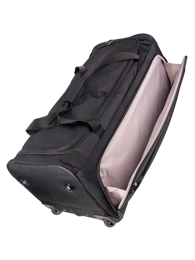 Cellini Microlite S Large 2-Wheel Trolley Duffel | Black