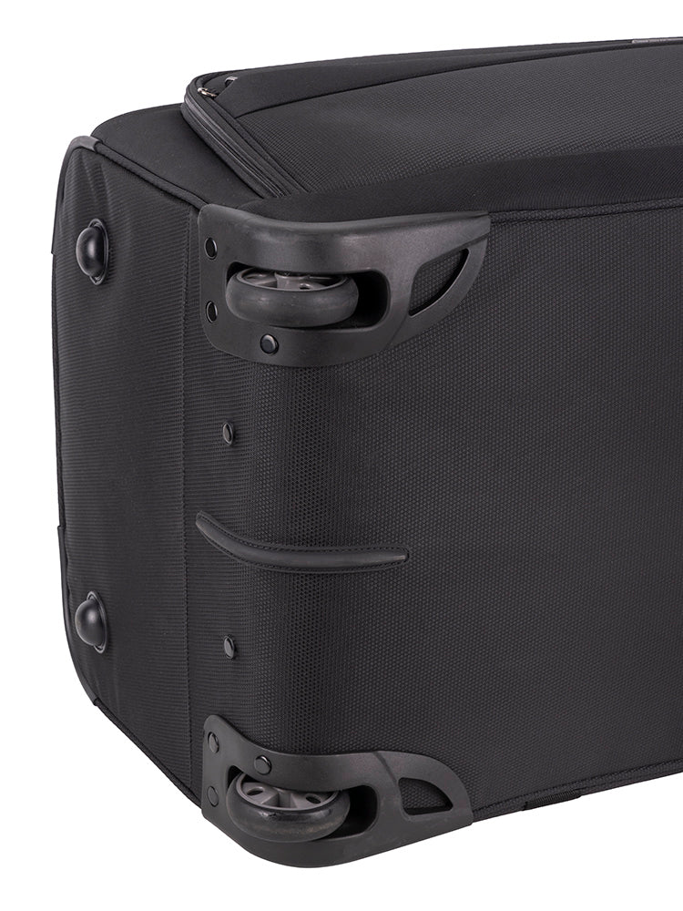 Cellini Microlite S Large 2-Wheel Trolley Duffel | Black