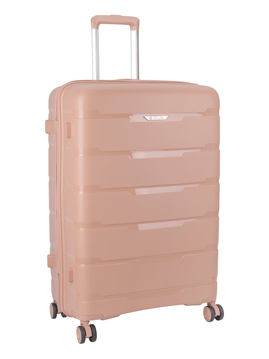 Cellini Rapido Large 4 Wheel Trolley | Beige