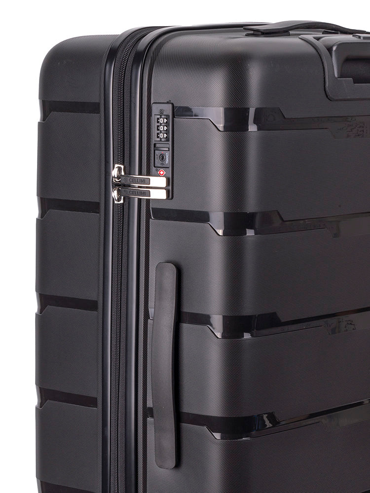 Cellini Rapido Large 4 Wheel Trolley | Black