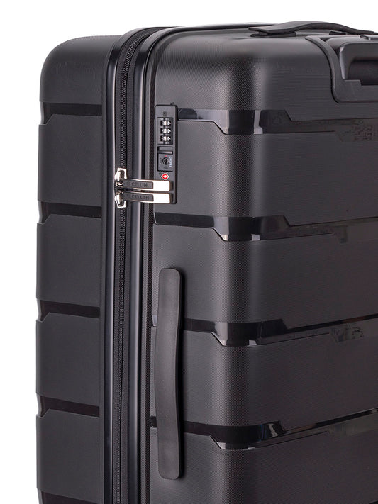 Cellini Rapido Large 4 Wheel Trolley | Black