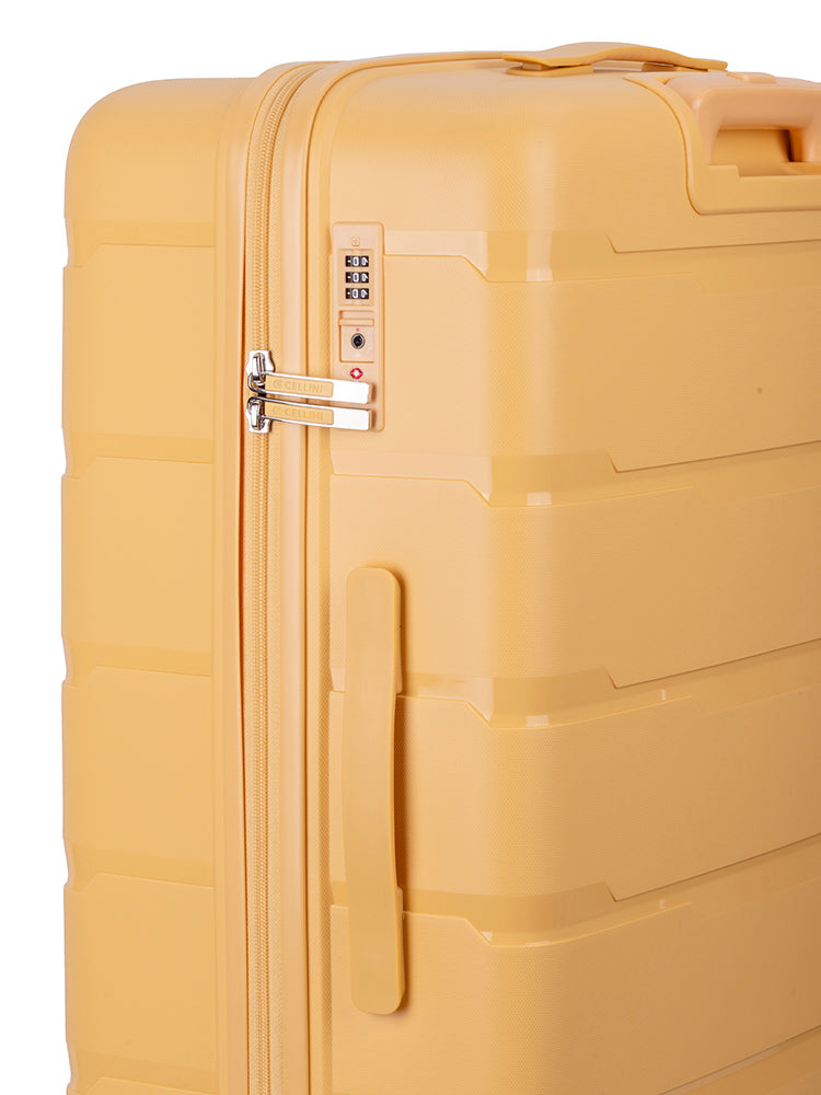 Cellini Rapido Large 4 Wheel Trolley | Yellow