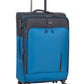 Voyager On The Go Medium 4 Wheel Trolley Case | Blue